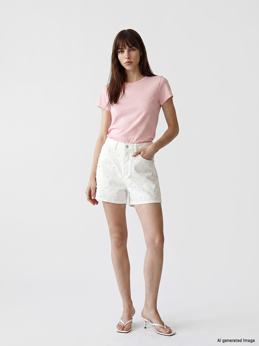 %100 Cotton Women's T-shirt-1