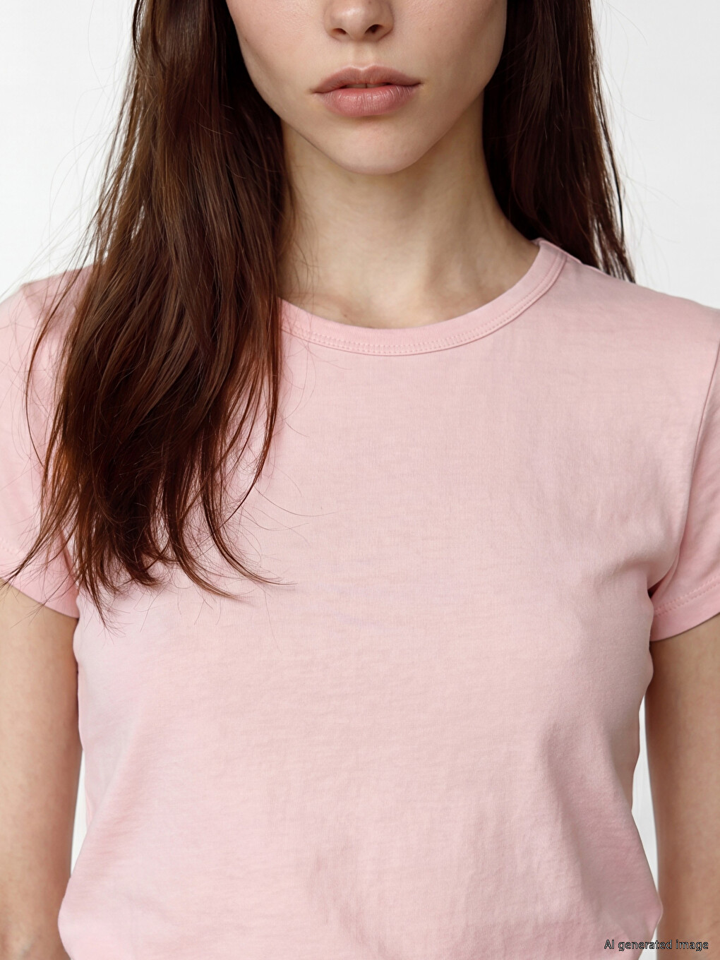 %100 Cotton Women's T-shirt-2
