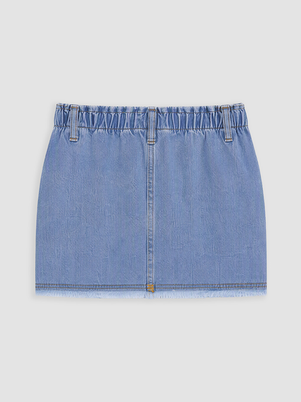 Girl Blue Skirt-2