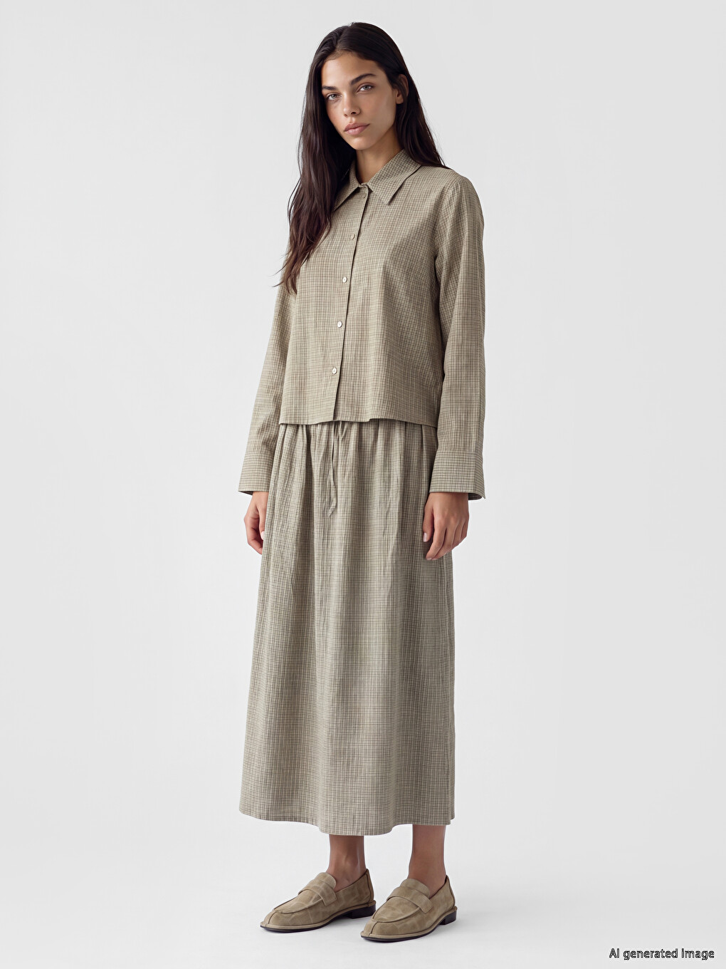 Chemise Écossaise Femme-1