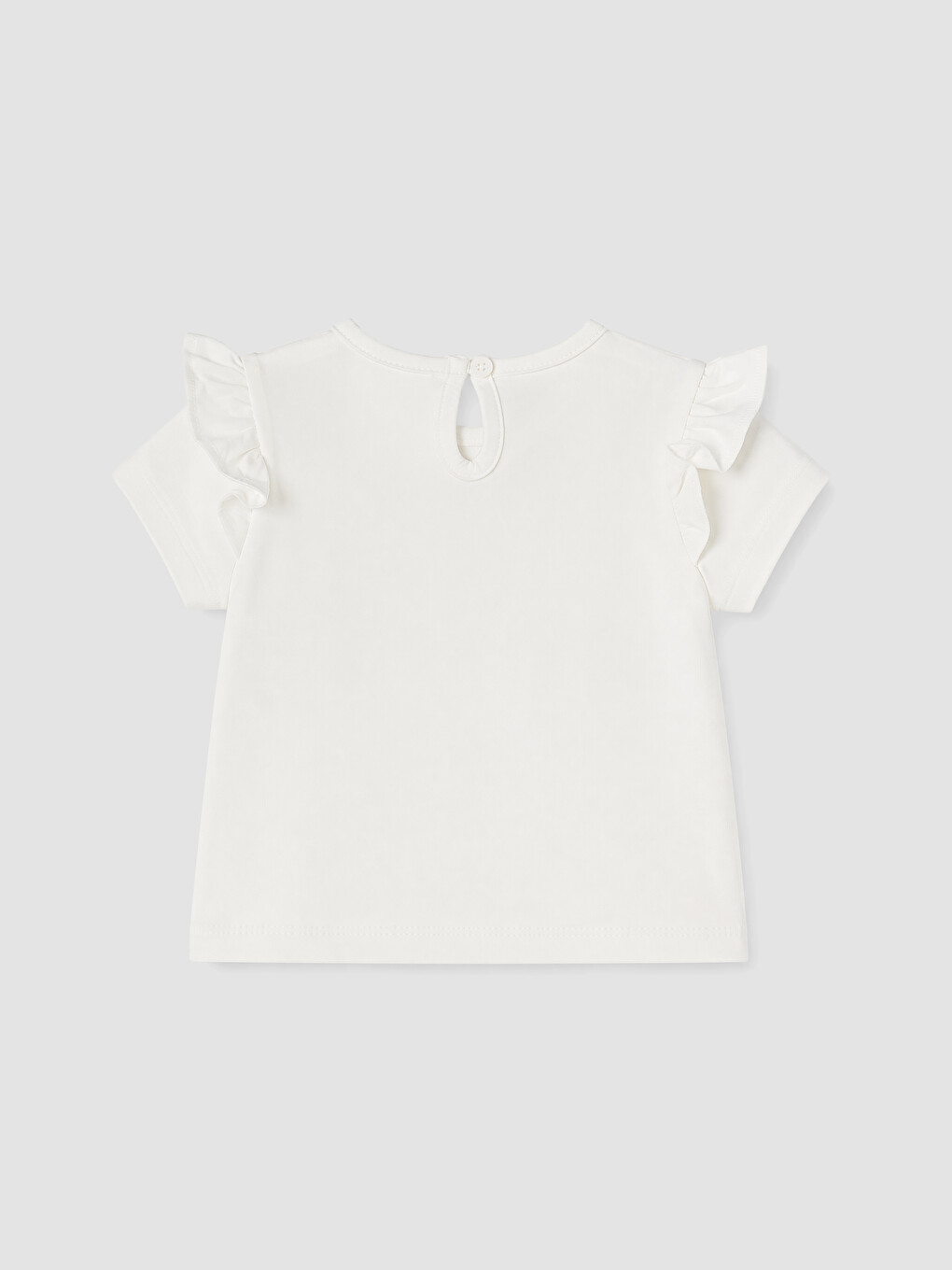 Floral Baby Girls' Dungaree Dress And T-shirt-5