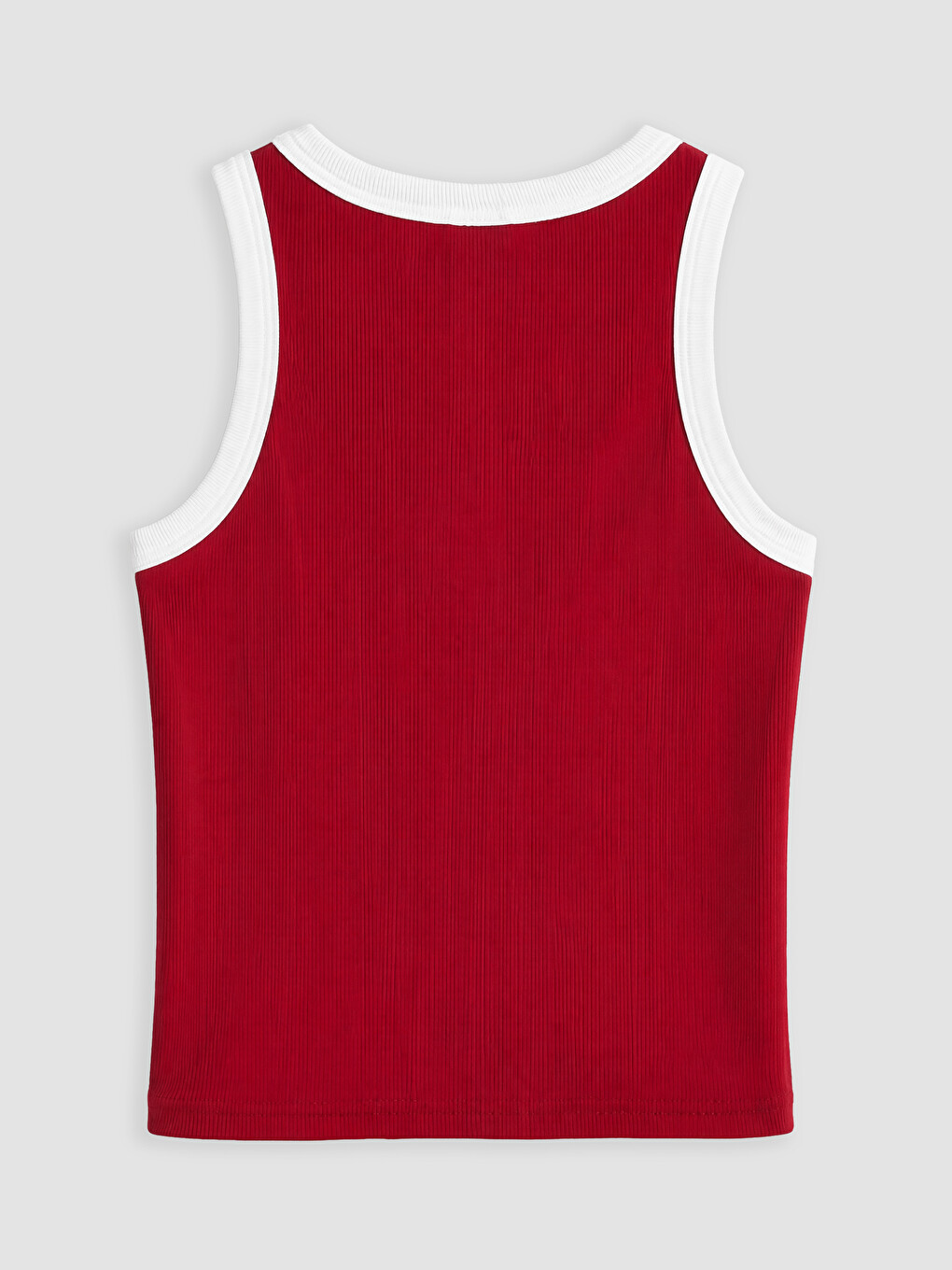 Bordo Bisiklet Yaka Baskılı Kız Çocuk Atlet-2
