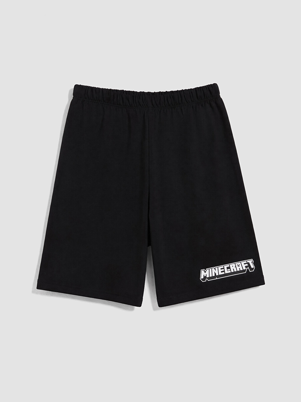 Yeşil Minecraft Baskılı Erkek Çocuk Şortlu Pijama Takımı-4