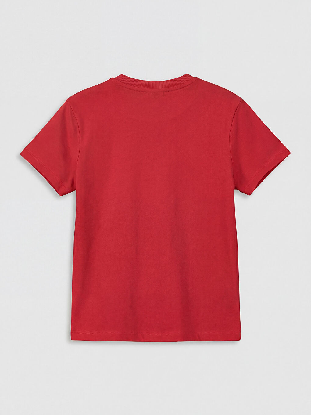 Kırmızı Atatürk Baskılı Erkek Çocuk Tişört-1