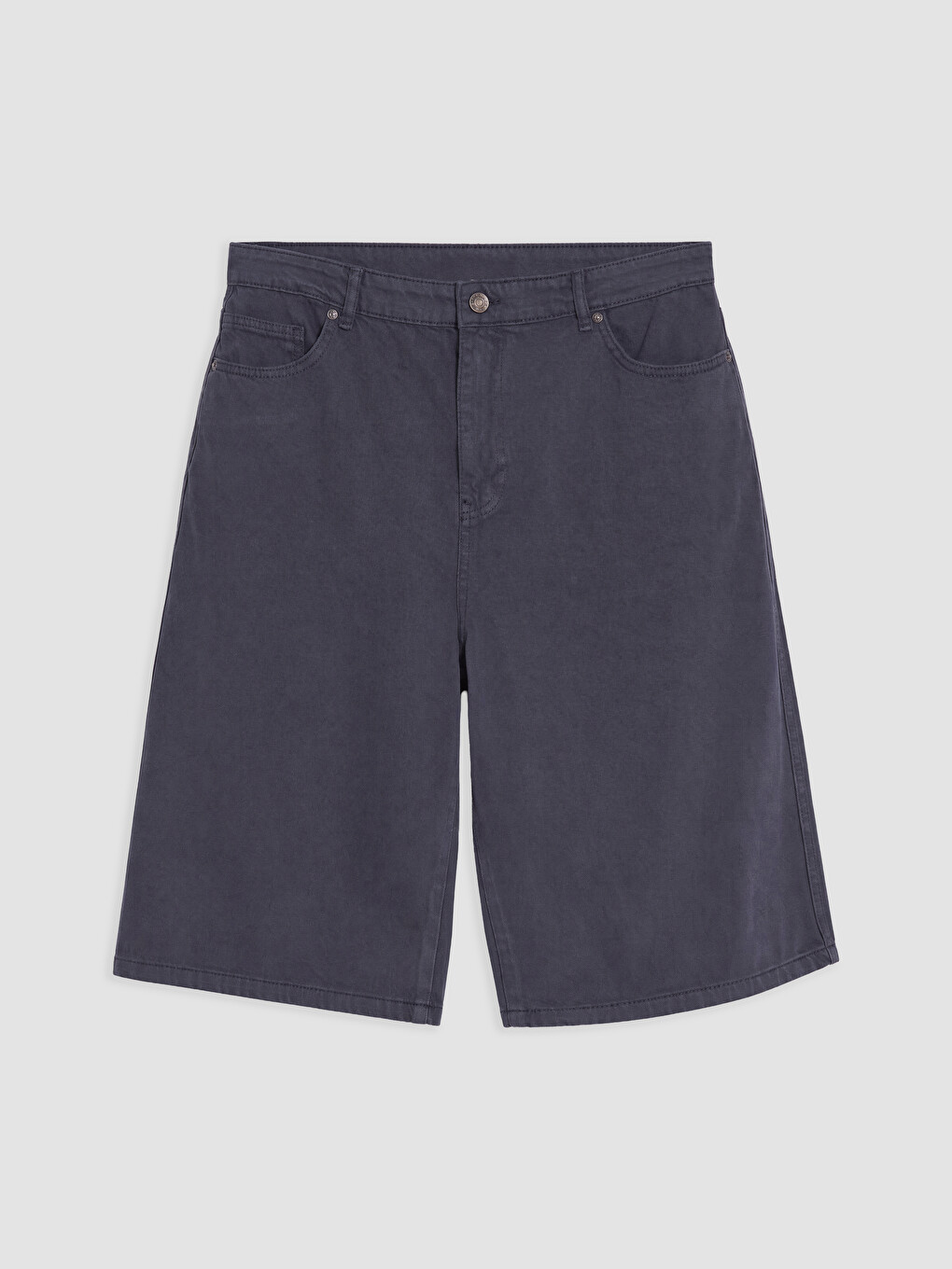 Relax Fit Gabardine Men's Shorts