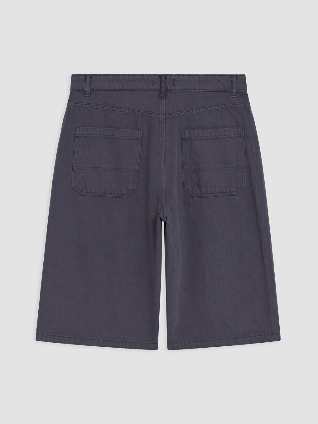Relax Fit Gabardine Men's Shorts-1