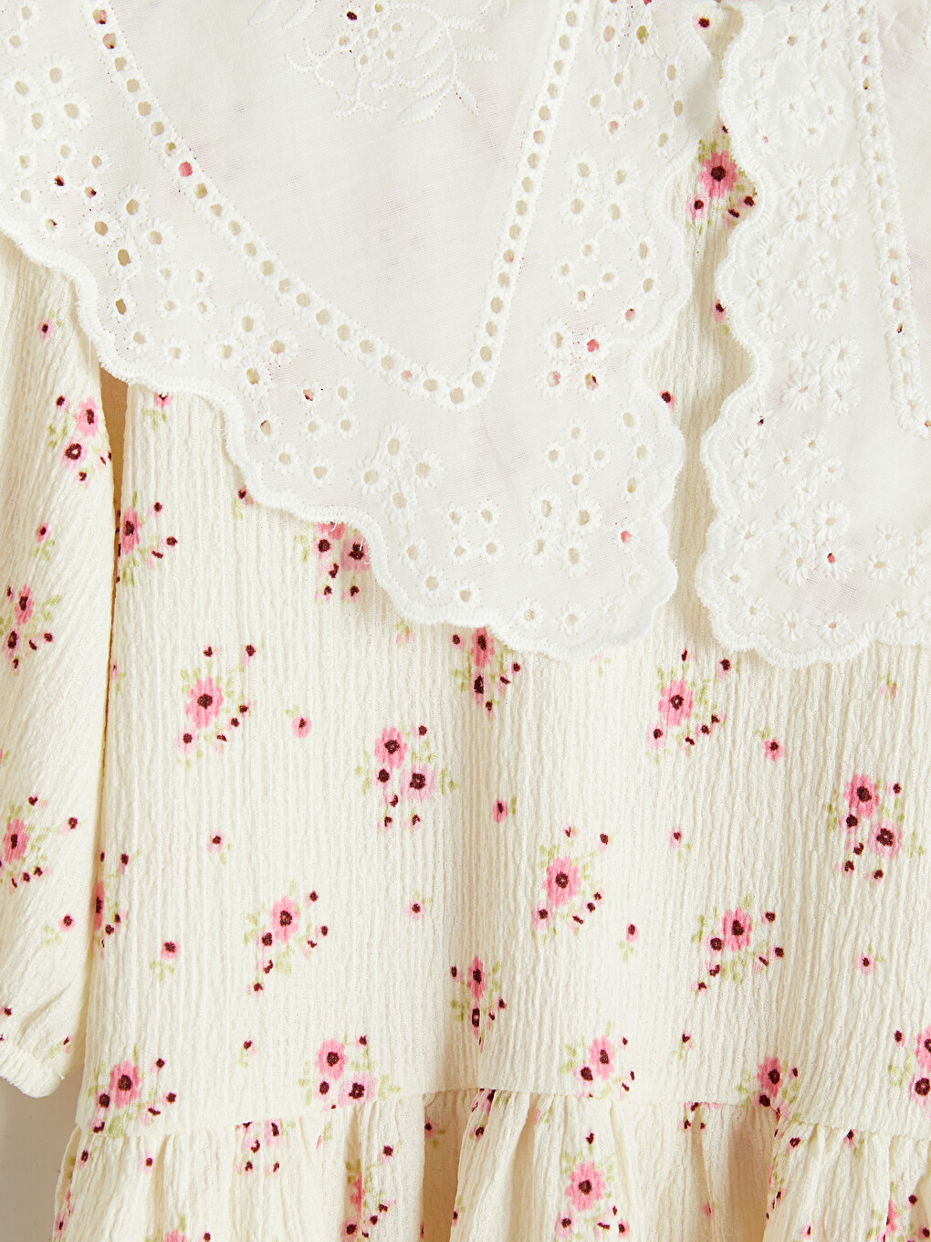 Girl Ecru Dress-2