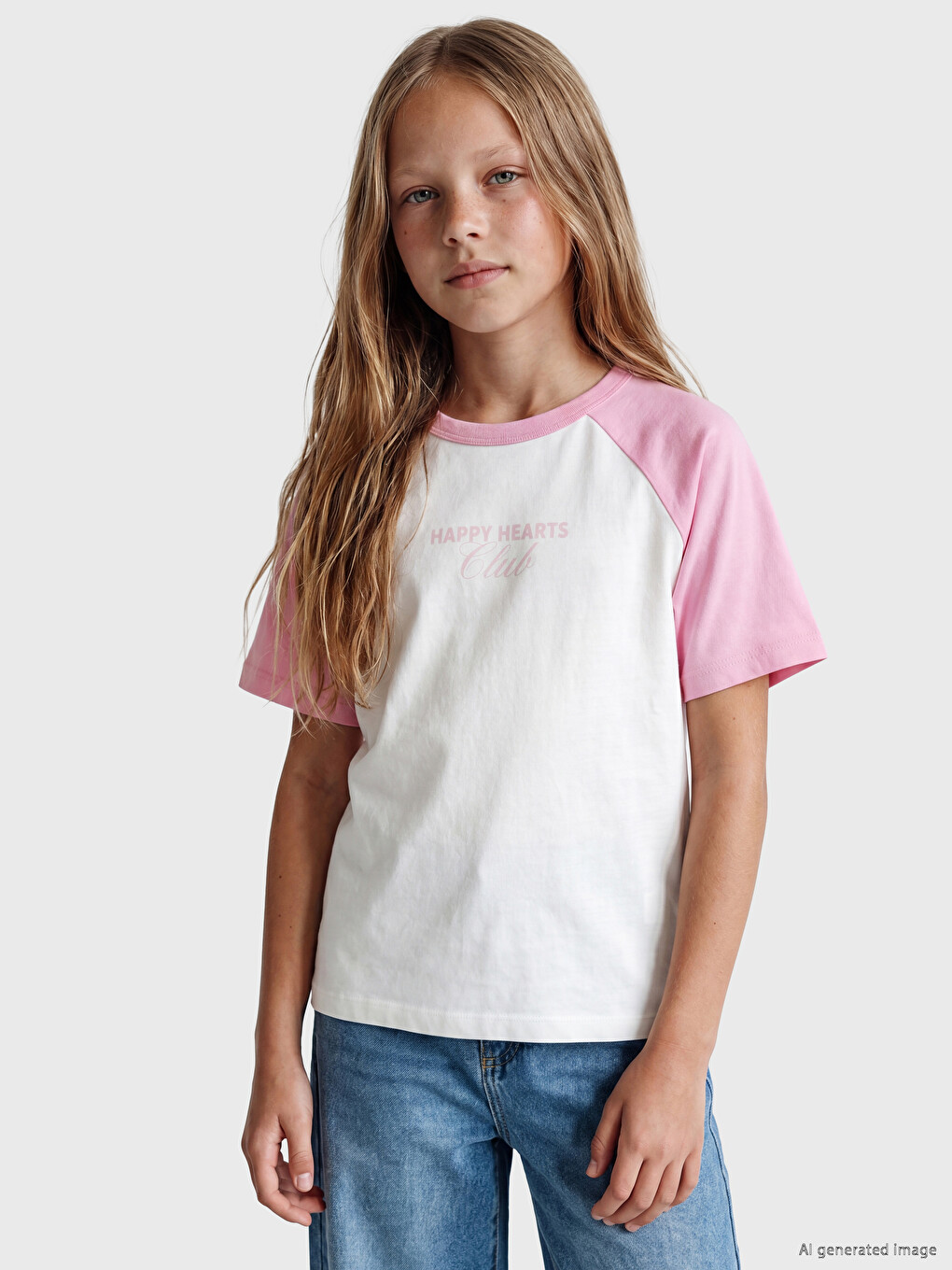 Tricou pentru fete cu text imprimat