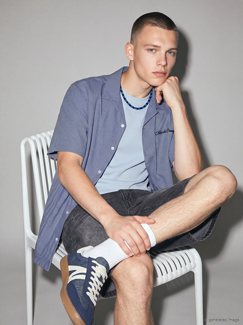 Fabric Detailed Men's Sneaker