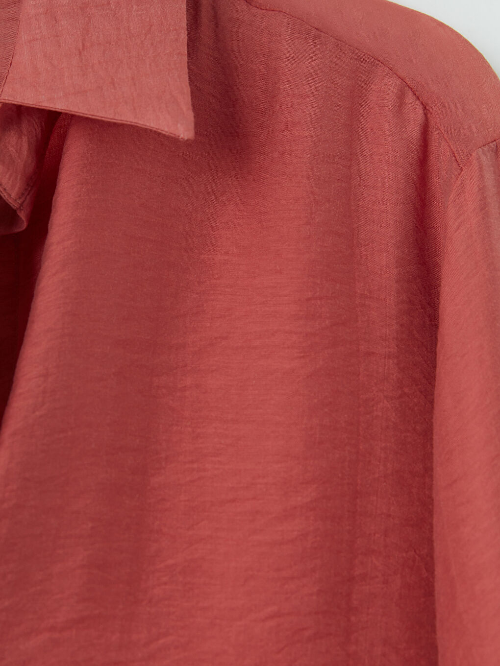 Pembe Regular Fit Kadın Gömlek-6