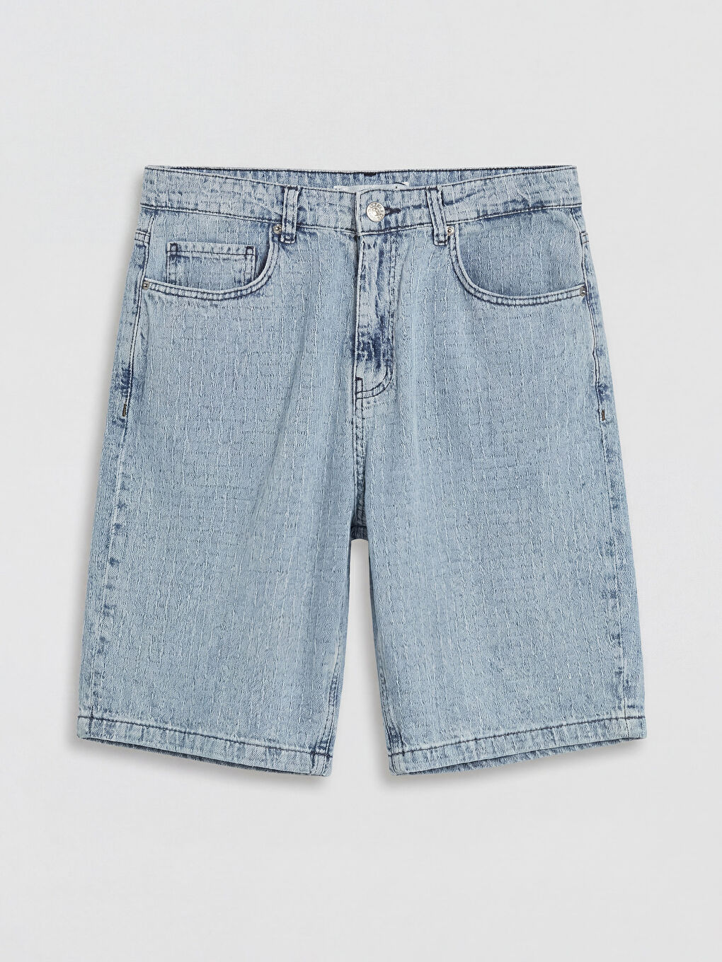 Mavi Regular Fİt Erkek Şort-4