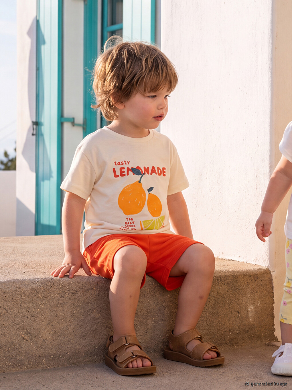 Printed Baby Boys' Shorts Set-2