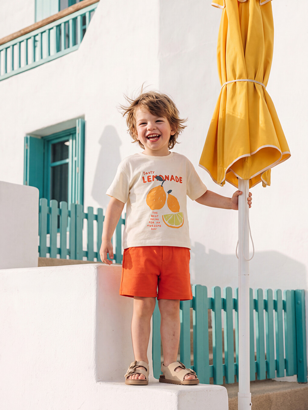 Printed Baby Boys' Shorts Set-3