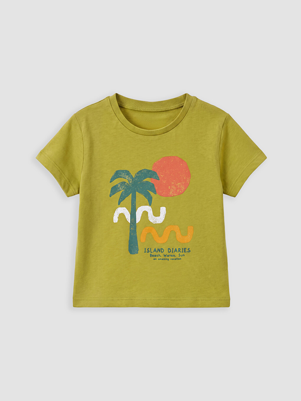 Printed Baby Boys' T-Shirt and Shorts Set-1