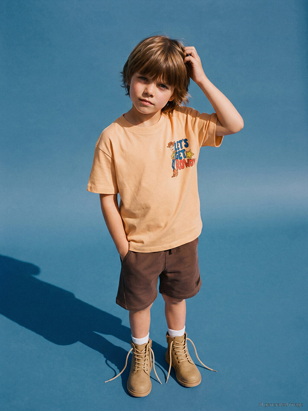 Toy Story Printed Boys' T-Shirt-1