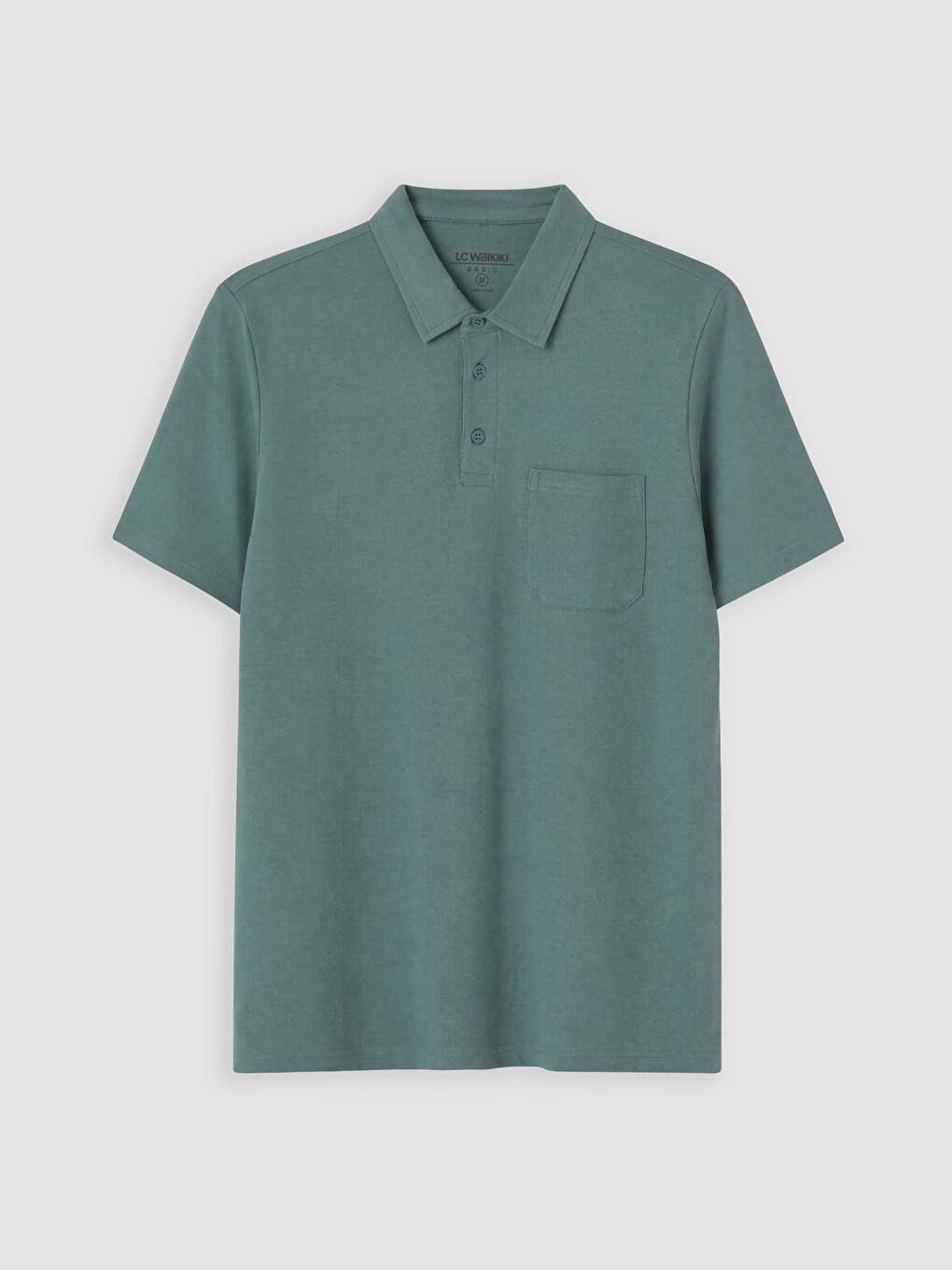 Mavi Polo Yaka Pike Erkek Tişört