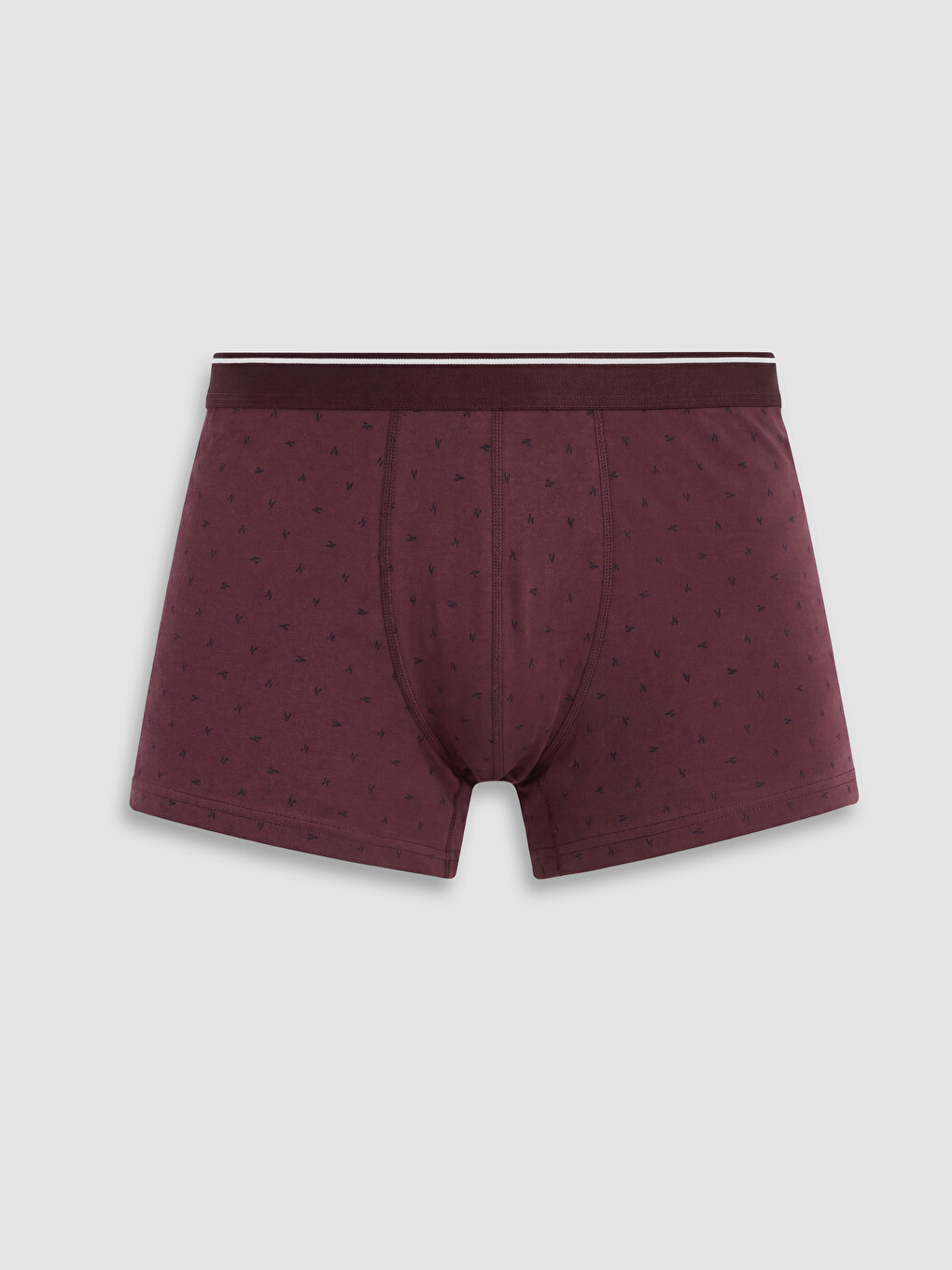 Lacivert Pamuklu Esnek Erkek Boxer 3'lü-4
