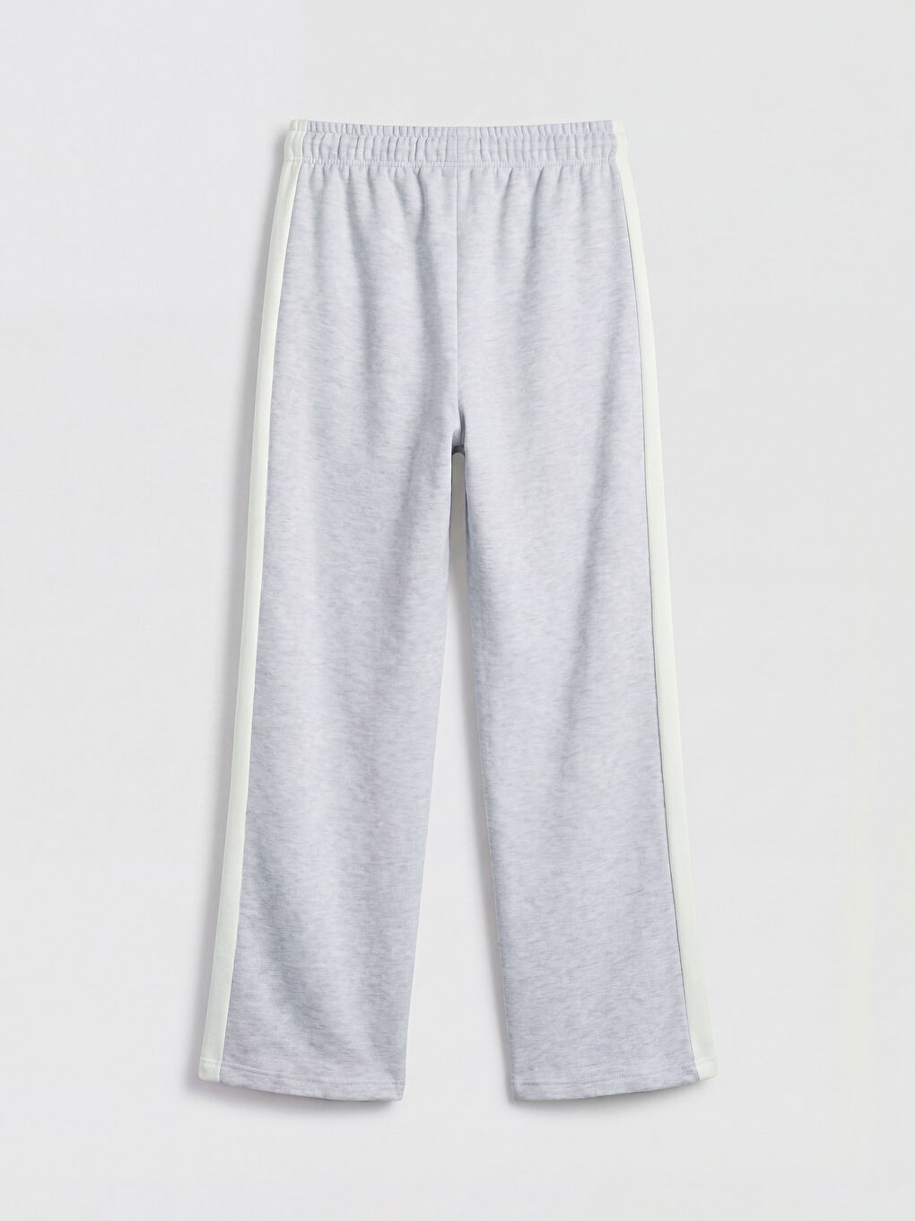 Gri Şerit Detaylı Kız Çocuk Eşofman Altı-1