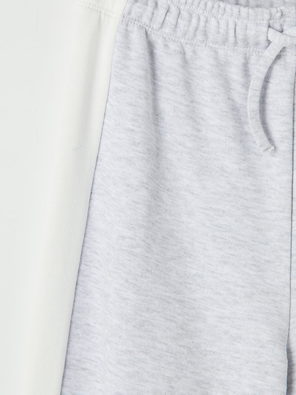 Gri Şerit Detaylı Kız Çocuk Eşofman Altı-2