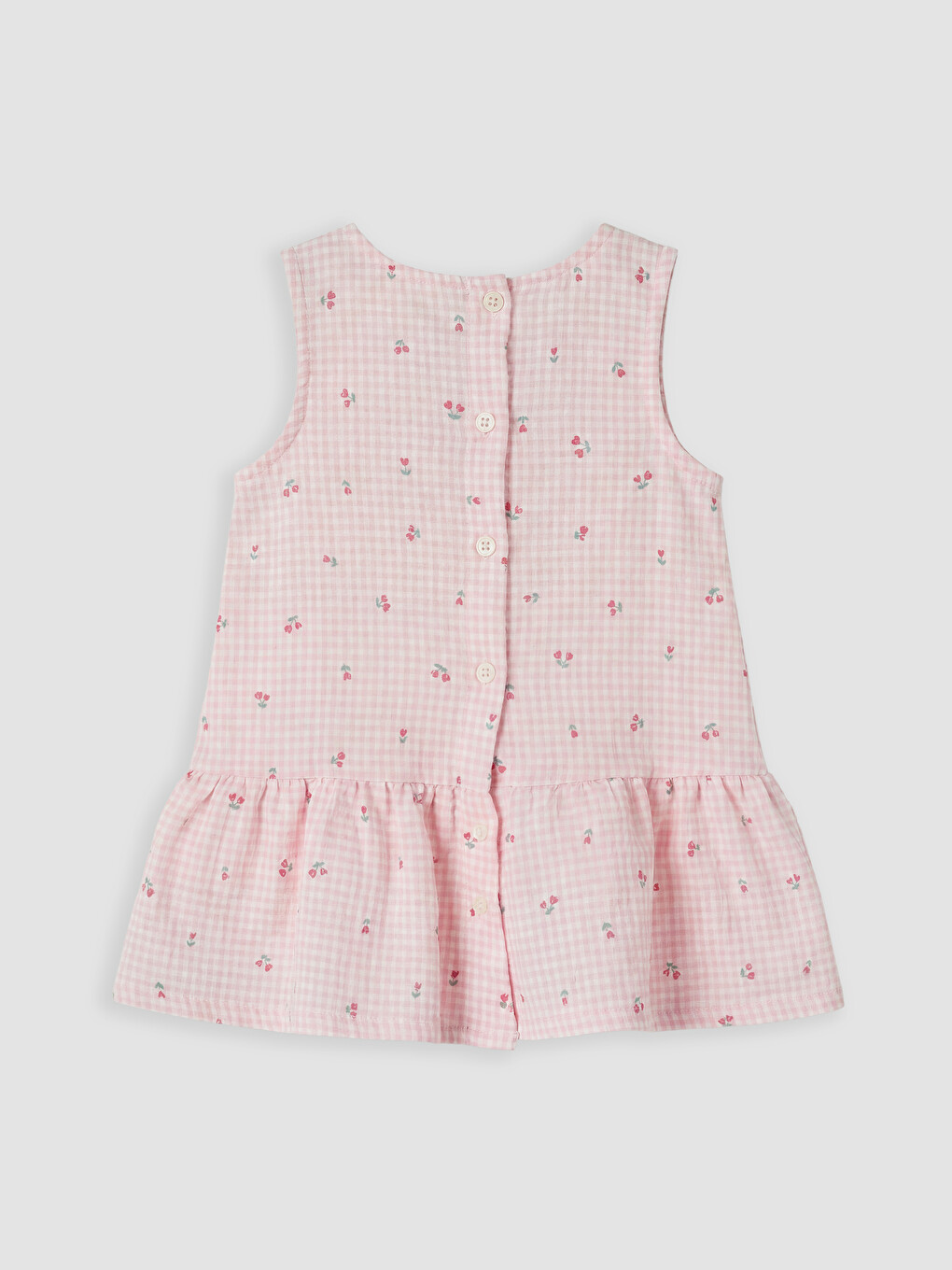 Bow-detailed Baby Girls' Dress-2