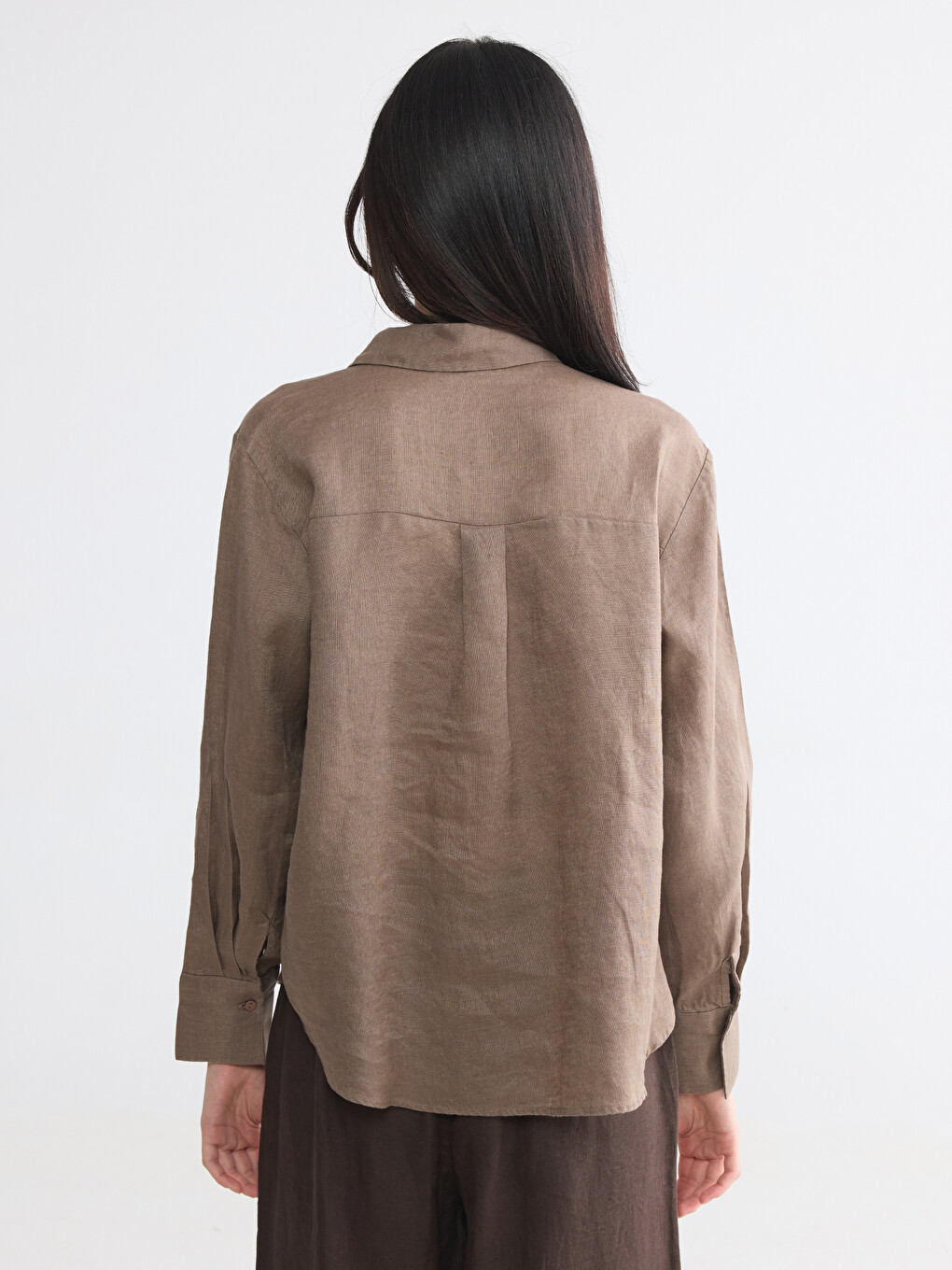 %100 Linen Women's Shirt-3