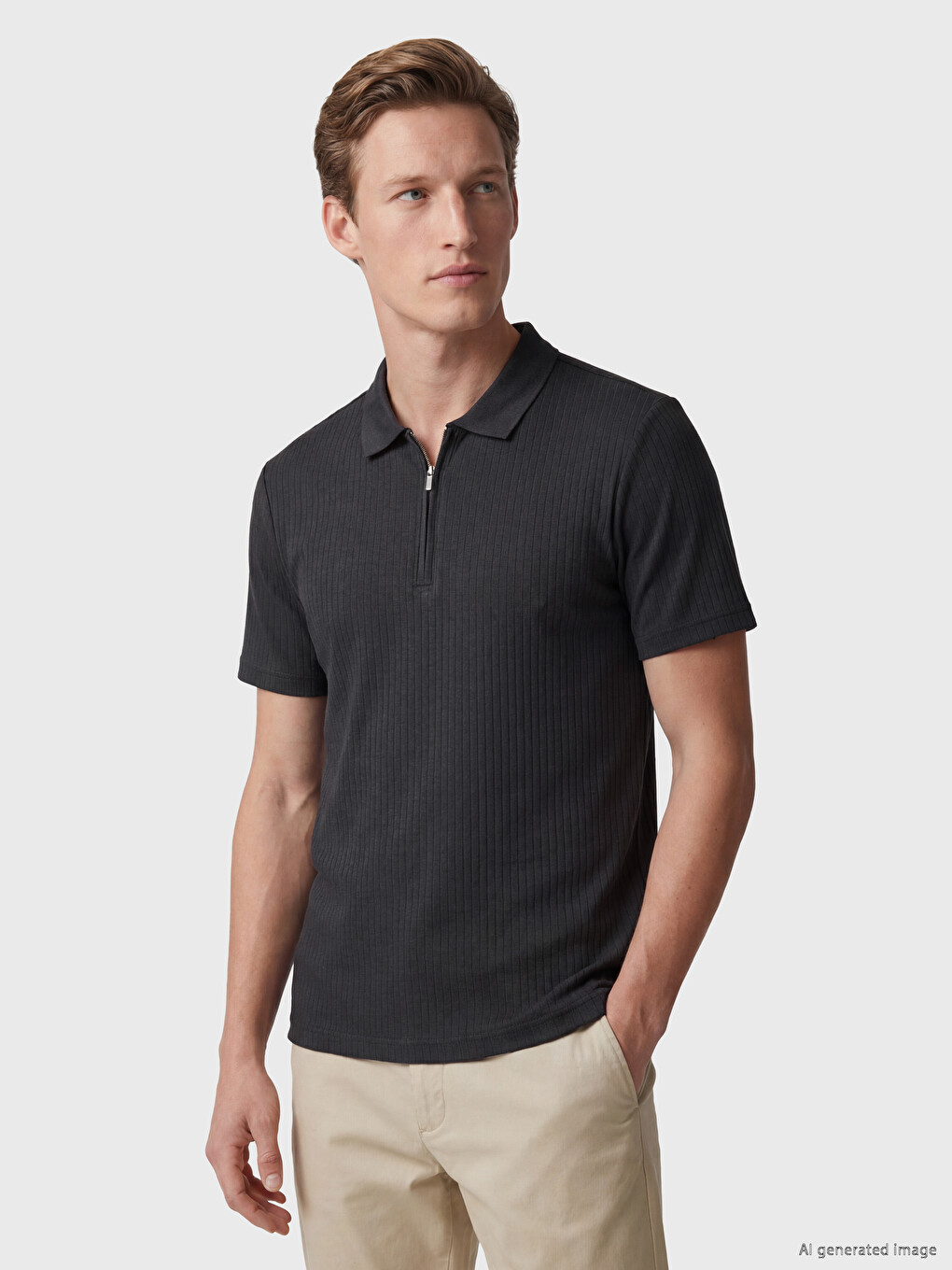 Polo Collar Men's T-shirt