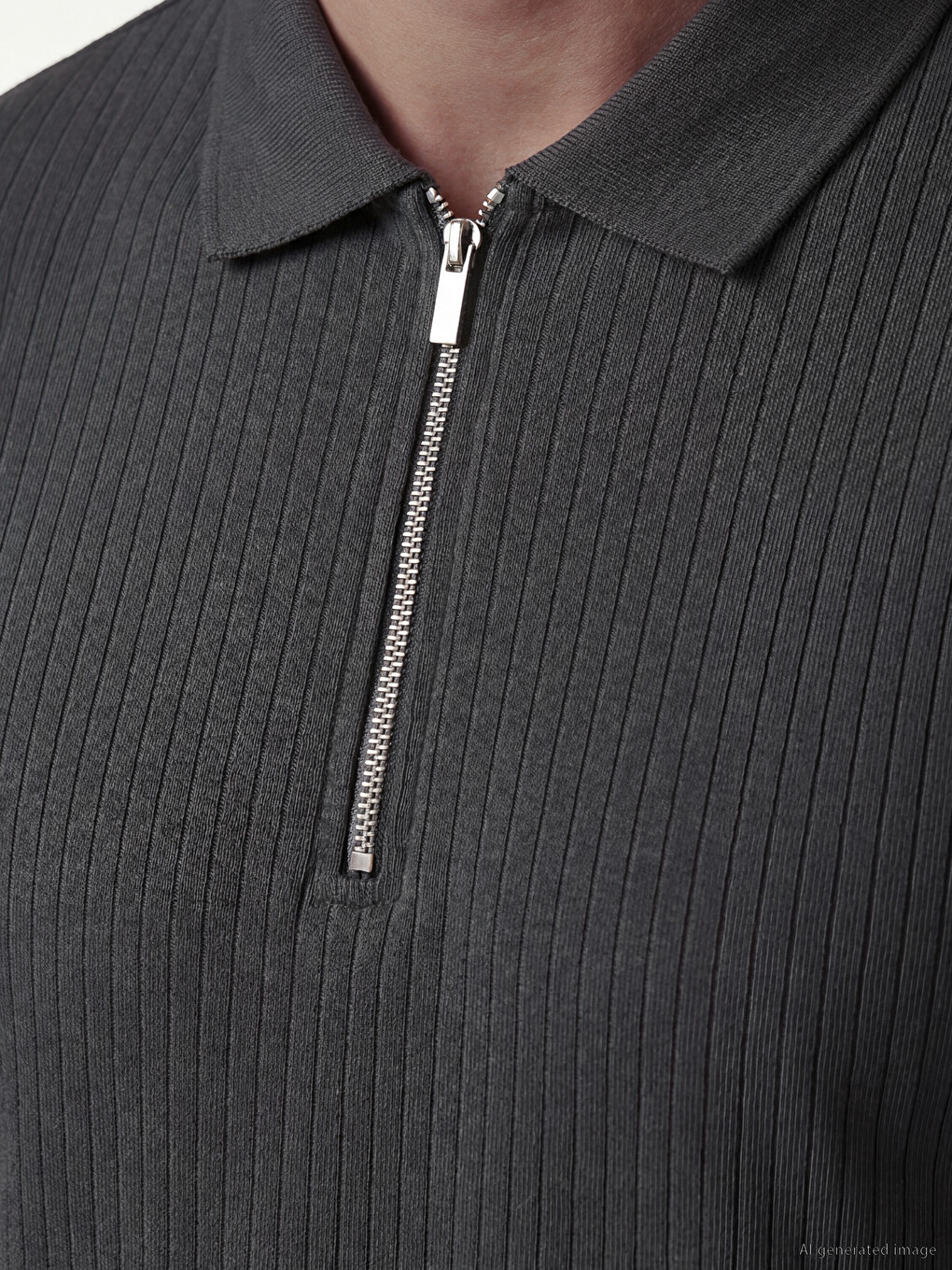 Polo Collar Men's T-shirt-2