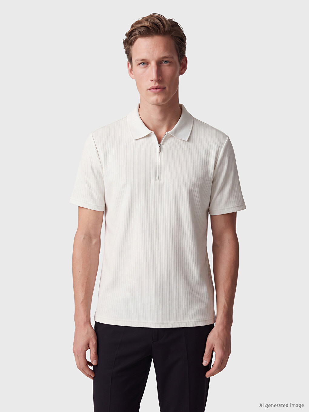 Polo Collar Men's T-shirt