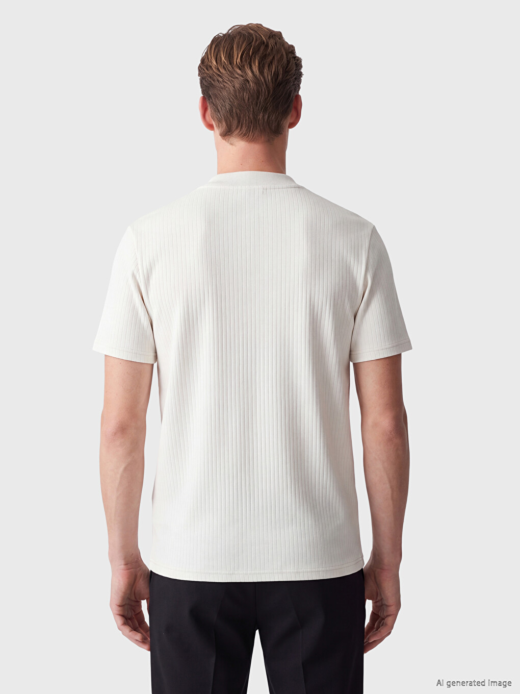 Polo Collar Men's T-shirt-3