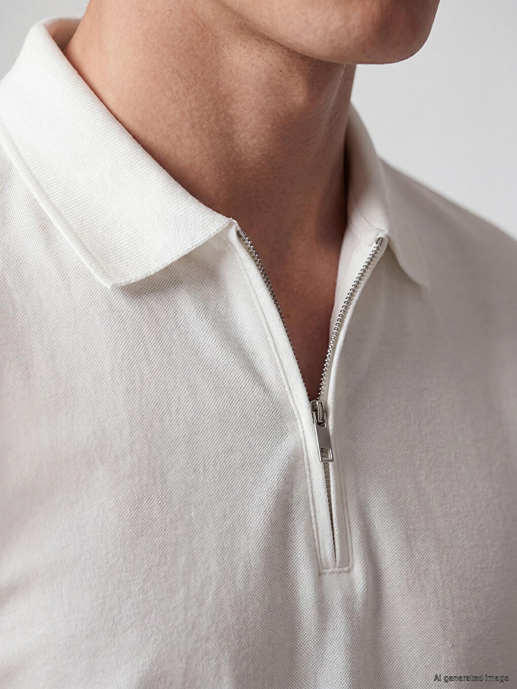 Polo Collar Men's T-Shirt-2