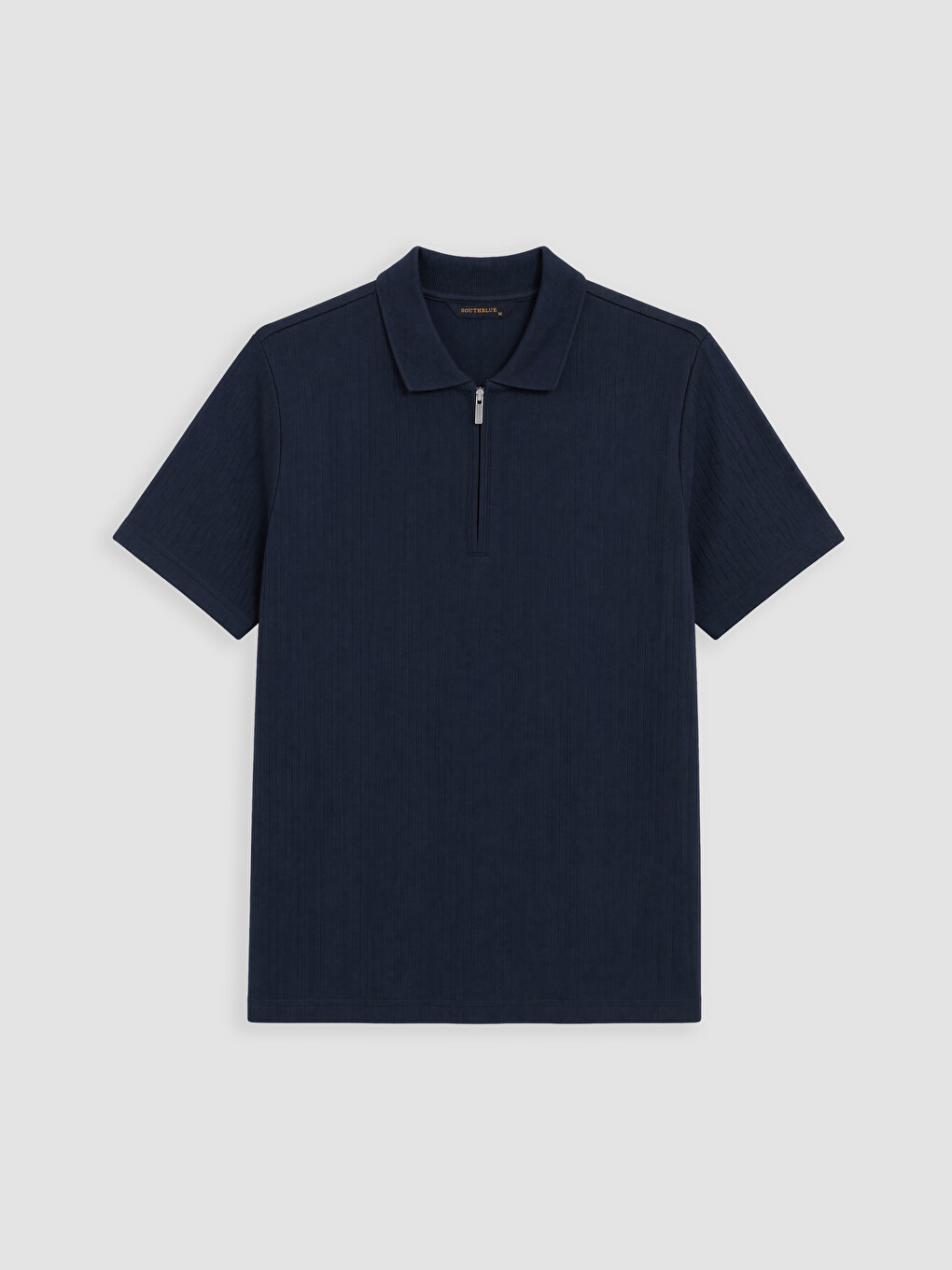 Lacivert Polo Yaka Erkek Tişört-4