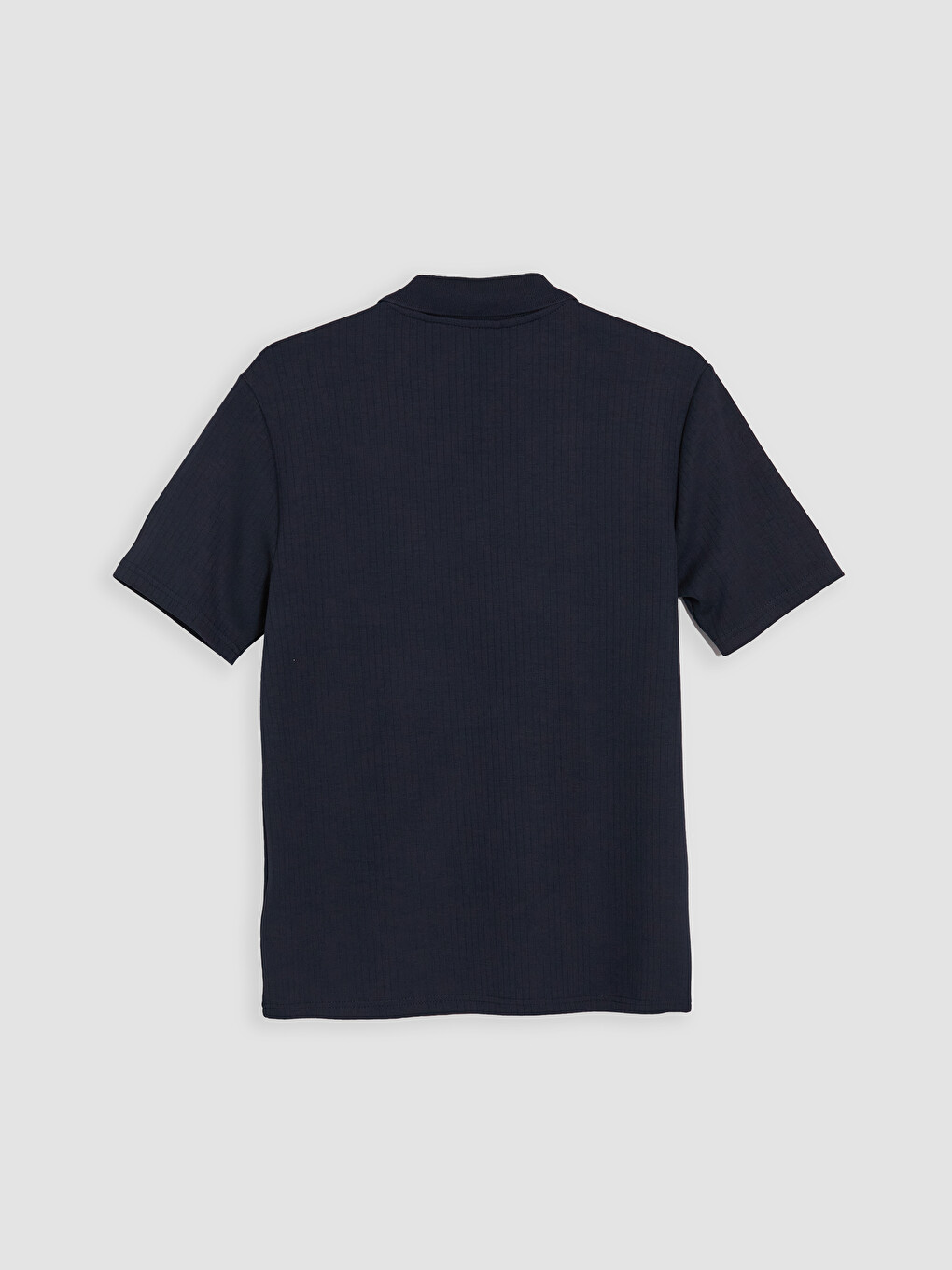 Lacivert Polo Yaka Erkek Tişört-6
