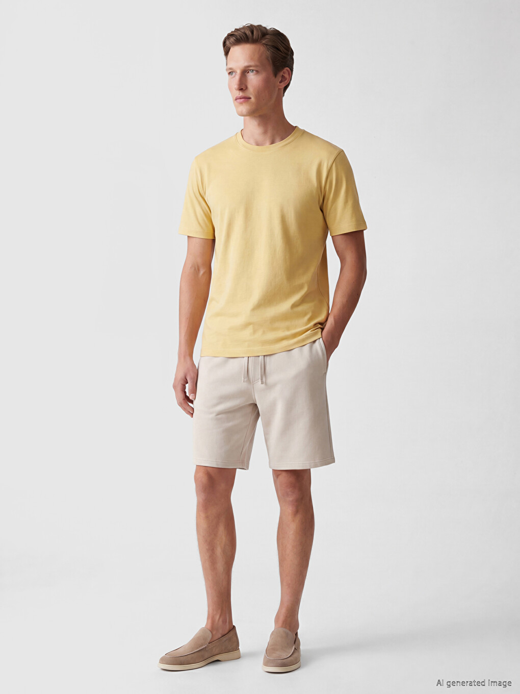Crew Neck 100% Cotton Men's T-Shirt-1