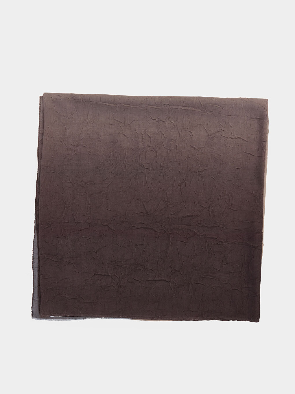 Kahverengi Kadın Şal-1