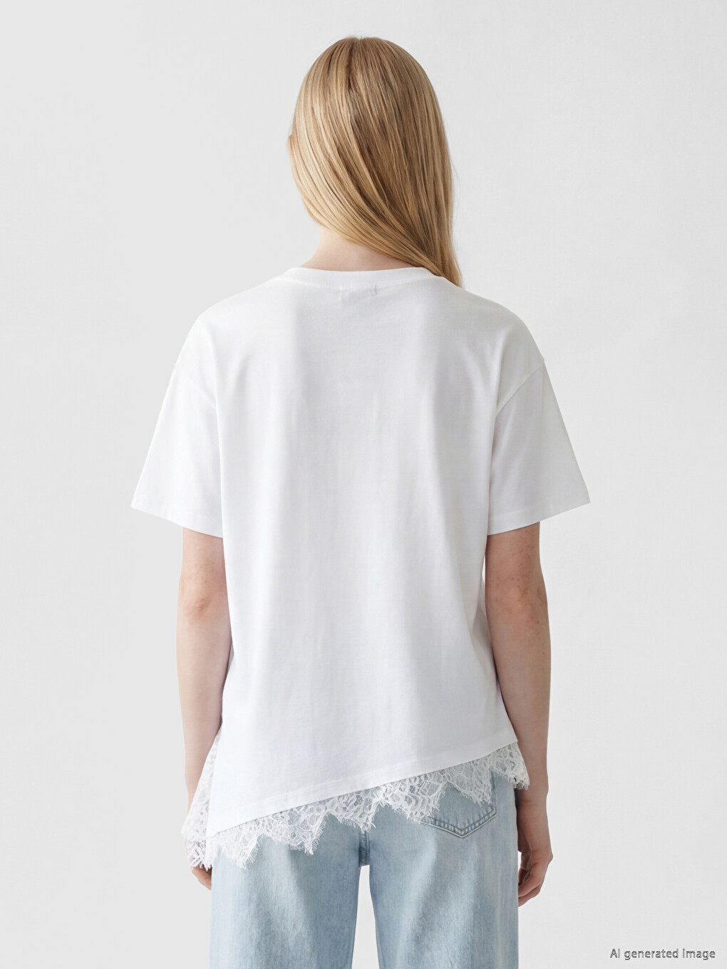 Stitch Printed 100% Cotton Women's T-shirt-3