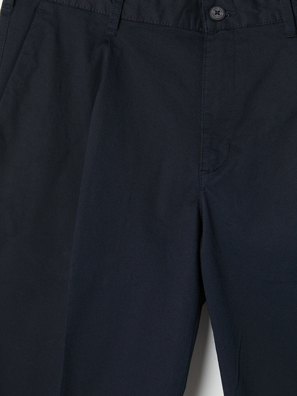Lacivert Regular Fit Gabardin Erkek Chino Pantolon-1