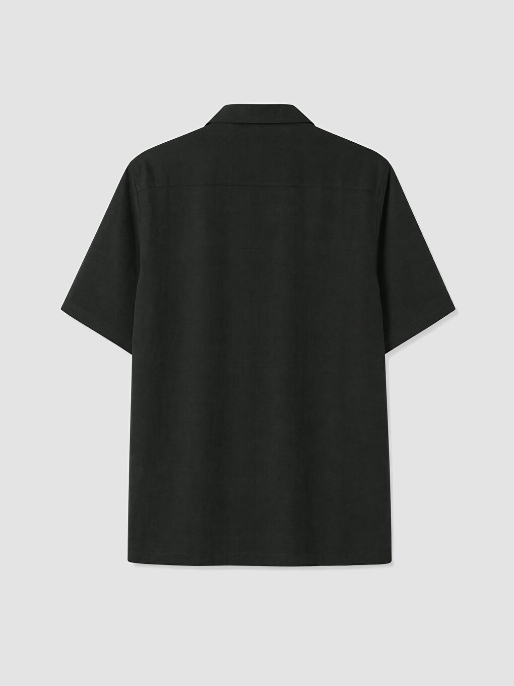 Yeşil Regular Fit Gabardin Erkek Gömlek-2