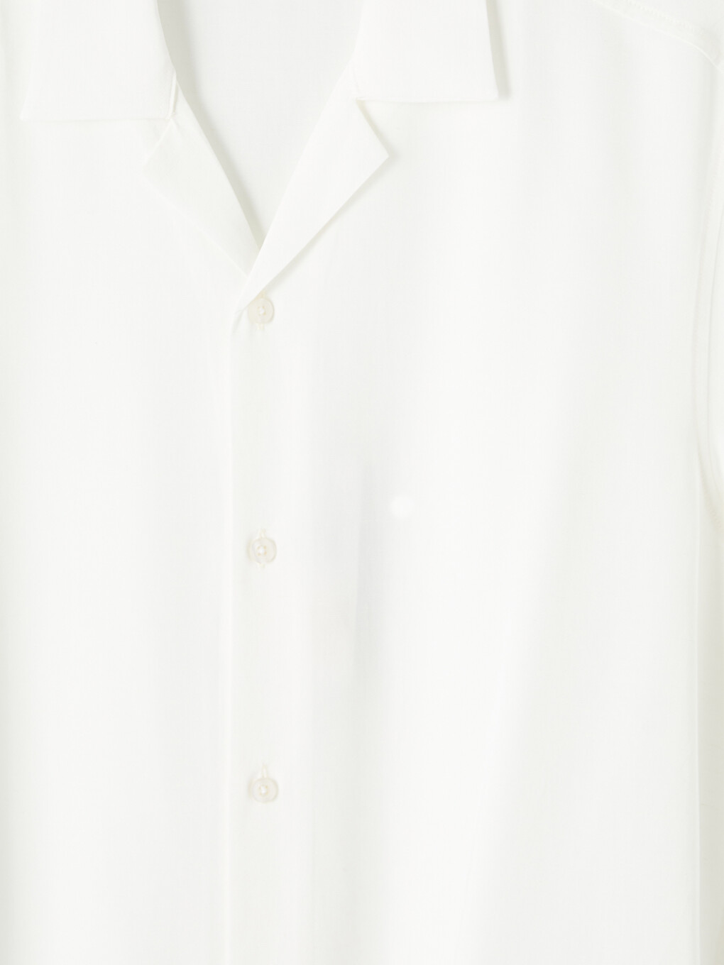 Beyaz Regular Fit Gabardin Erkek Gömlek-2