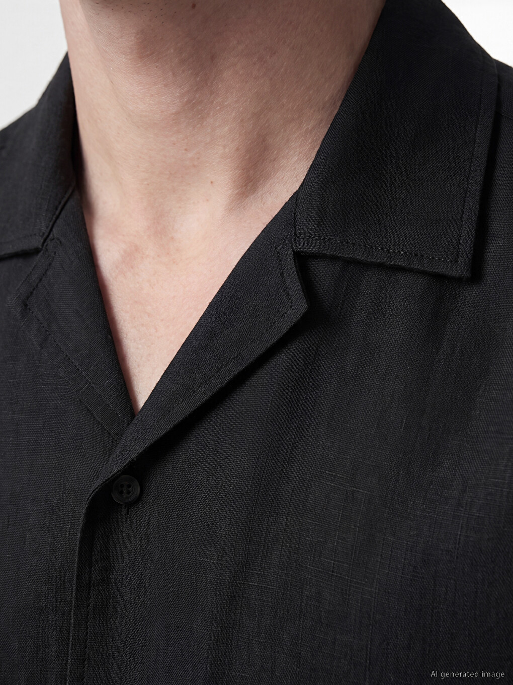 Yeşil Regular Fit Gabardin Erkek Gömlek-2