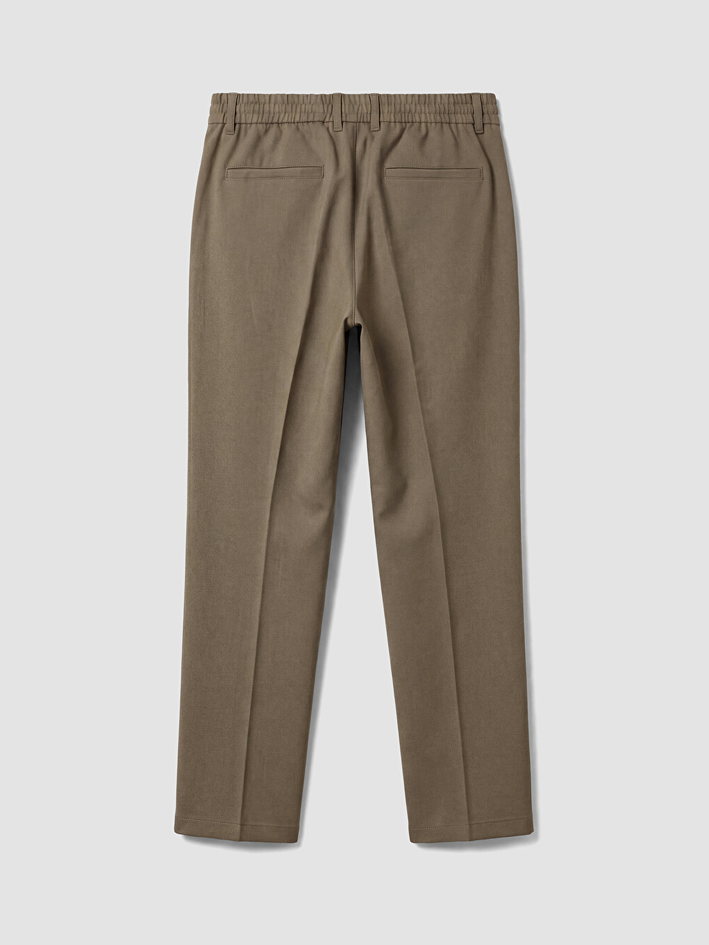 Kahverengi Regular Fit Erkek Pileli Pantolon-2
