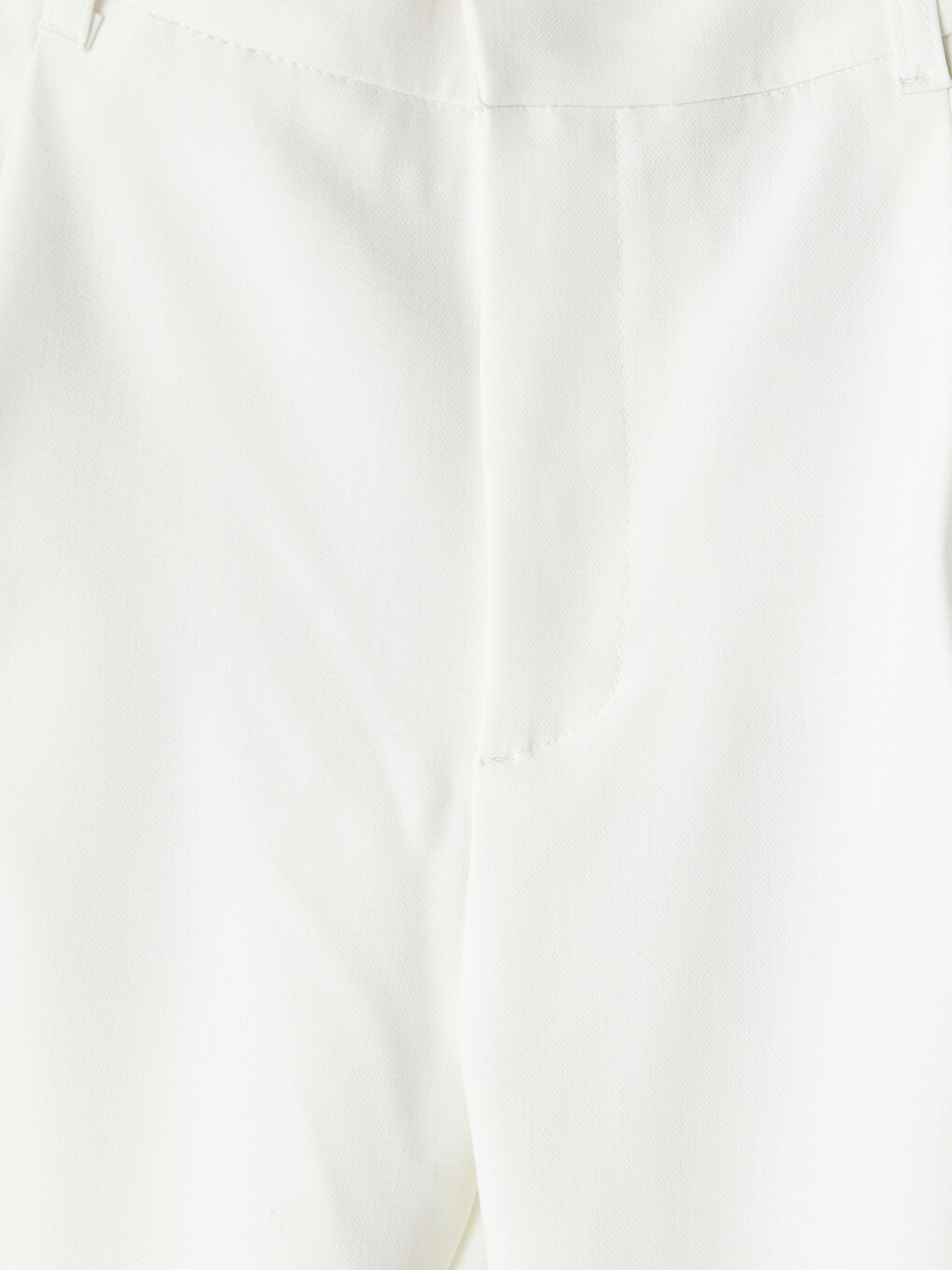 Ekru Regular Fit Erkek Pileli Pantolon-1
