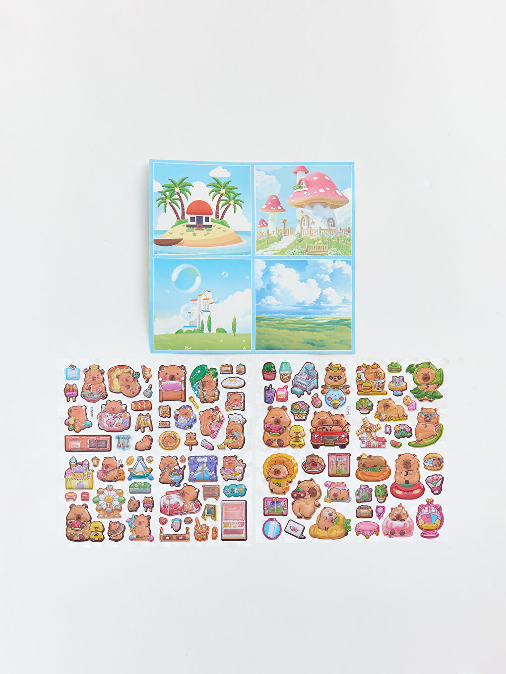 Hayvan Figürlü Sticker Set-1