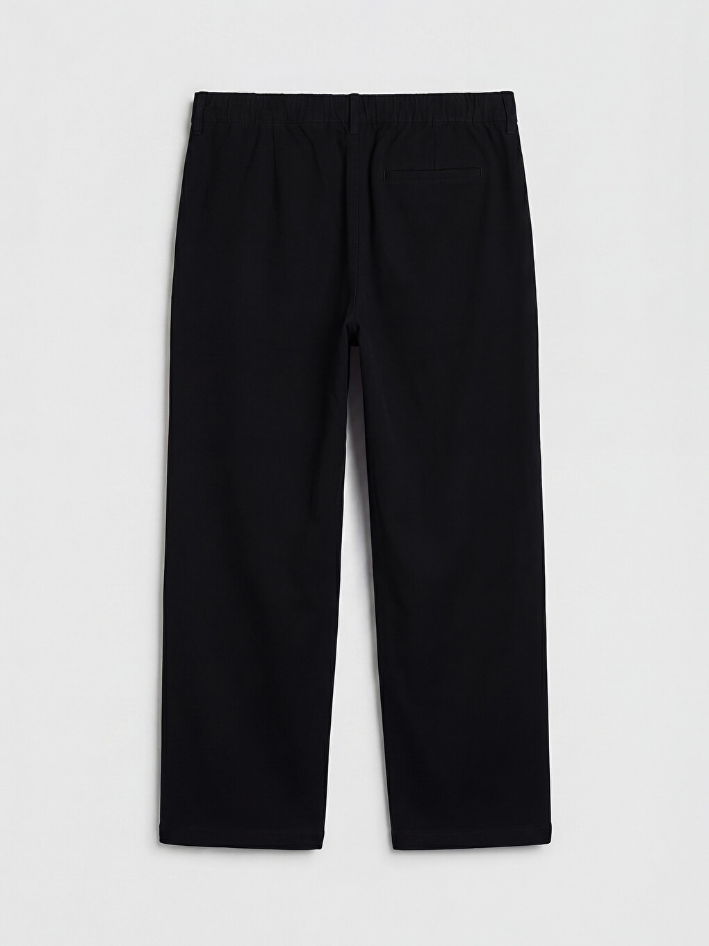 Siyah Regular Fit Pileli Erkek Pantolon-7
