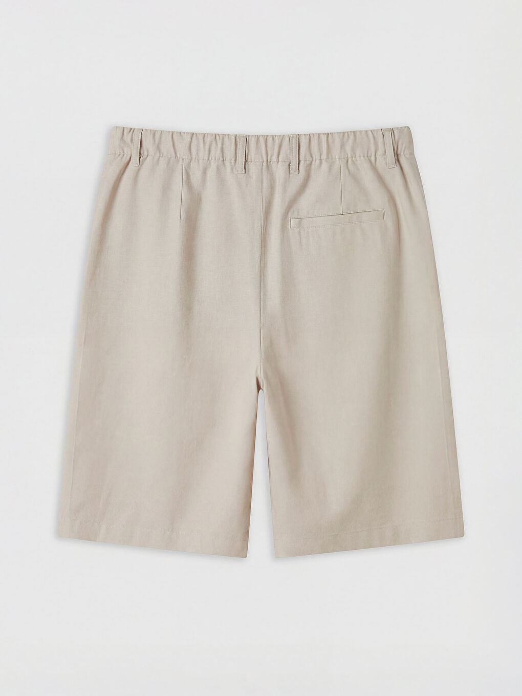 Bej Regular Fit Erkek Şort-4