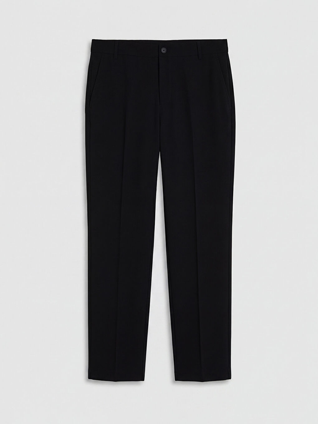 Siyah Regular Fit Erkek Pantolon