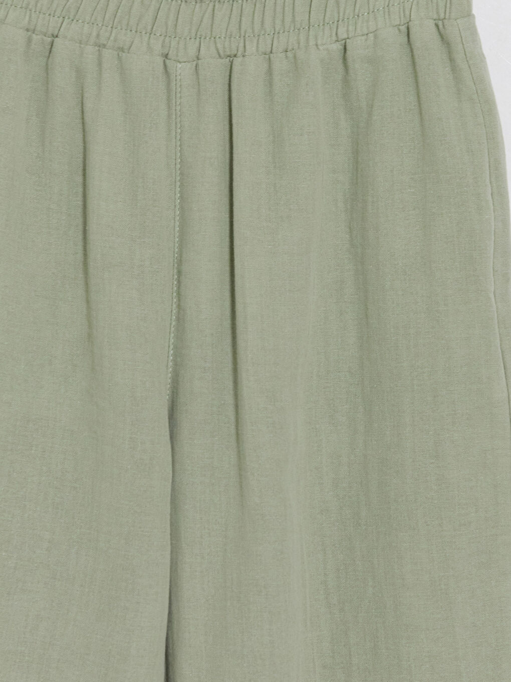 Haki Wideleg Kız Çocuk Pantolon-2