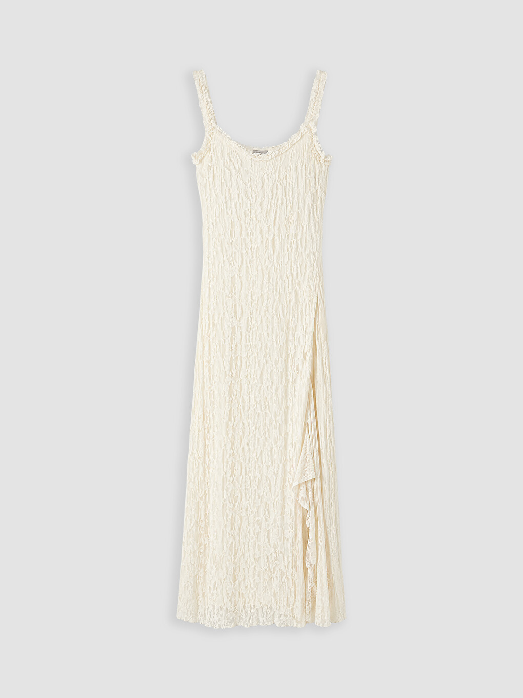 U Neck Lace Dress-4