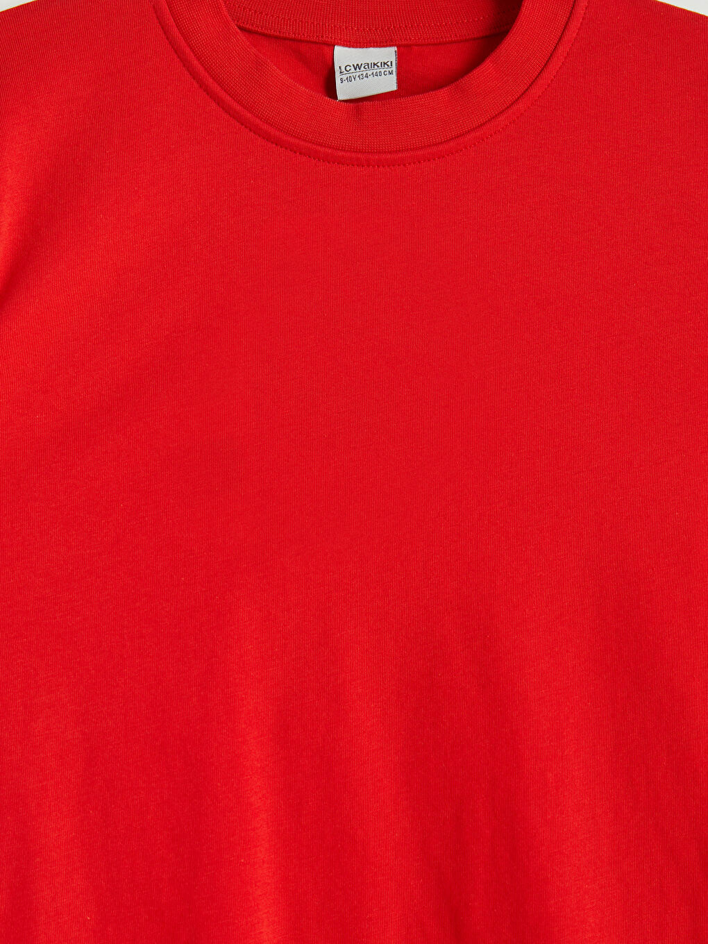 Kırmızı Bisiklet Yaka Uzun Kollu Erkek Çocuk Tişört-2