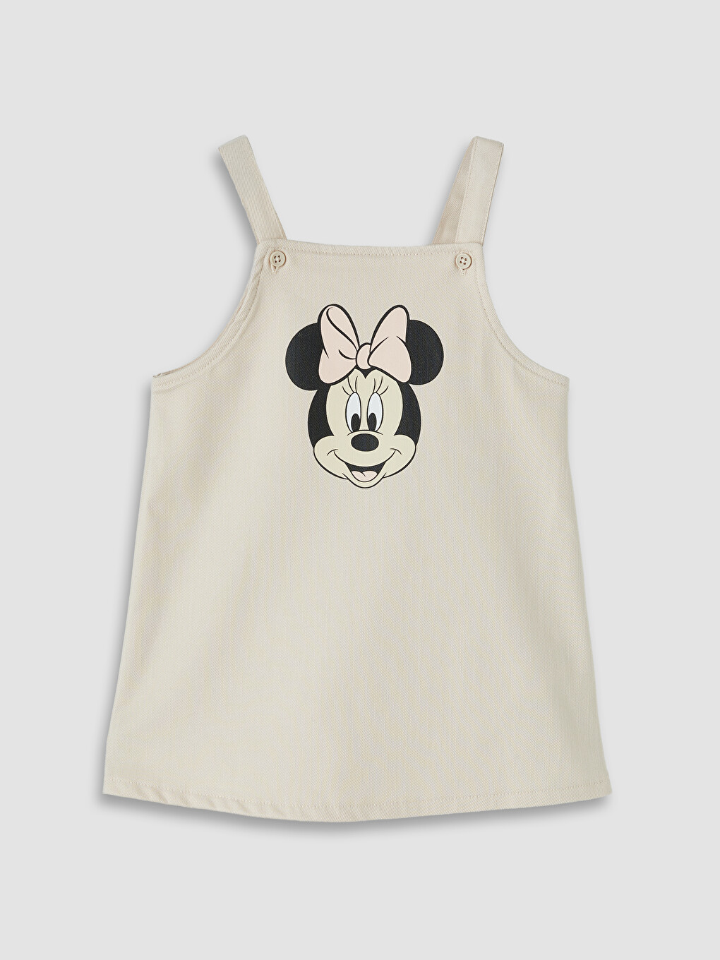 Pembe Minnie Mouse Baskılı Kız Bebek Takımı-4