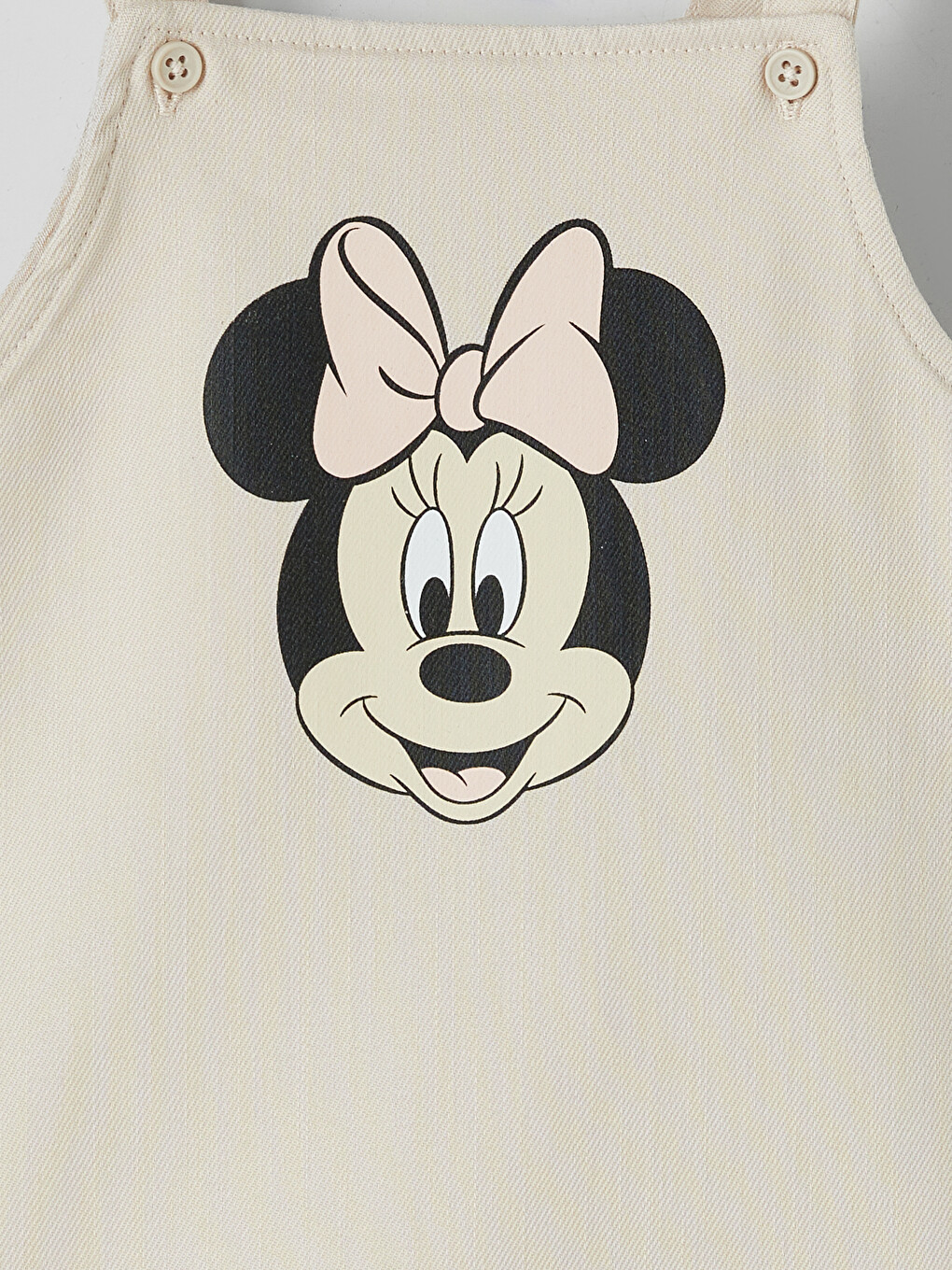 Pembe Minnie Mouse Baskılı Kız Bebek Takımı-6